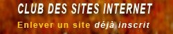 Enlever un site d�j� inscrit dans le Club des Sites Internet