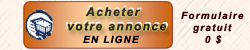 Acheter votre annonce en ligne (Paiement s�curis�)