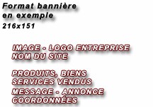 Format bannière en exemple