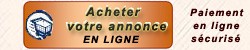Acheter votre annonce en ligne (Paiement s�curis�)