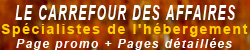 Sp�cialistes de l'h�bergement : Page Web promo + Pages d�taill�es