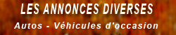 Accueil : Autos - V�hicules d'occasion