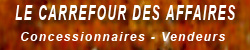 Accueil : Concessionnaires - Vendeurs