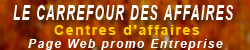 Centres d'affaires : Page Web promo Entreprise