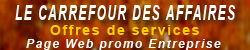 Offres de services : Page Web promo Entreprise