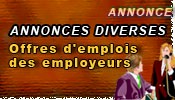Offres d'emplois des employeurs