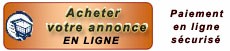Acheter votre annonce en ligne (Paiement s�curis�)